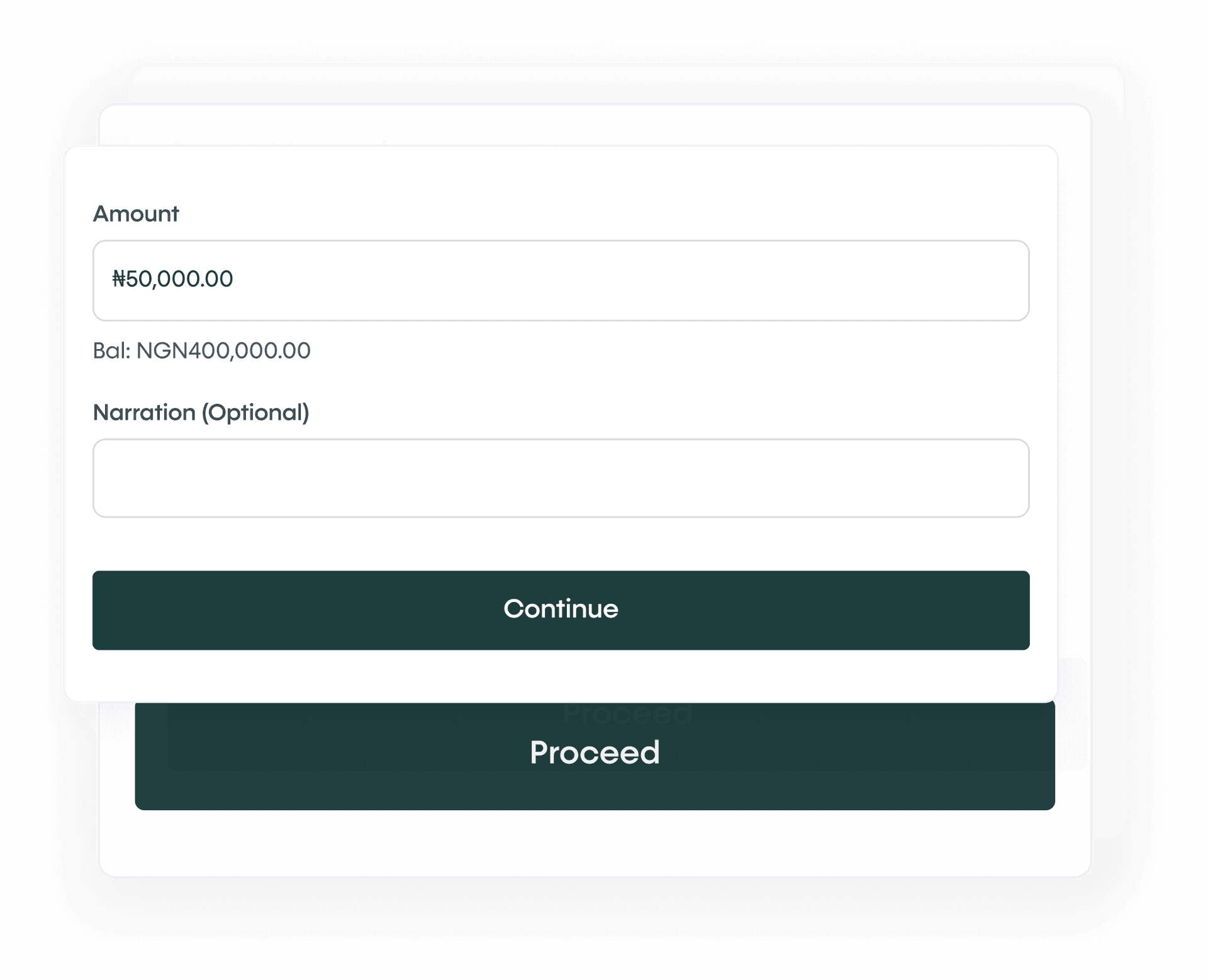 Send and receive money instantly